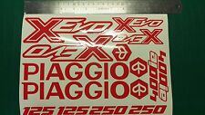 Piaggio Xevo Decal Sticker Set Many colours available! x-evo x evo 125 250 400ie