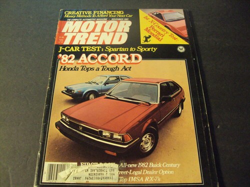 Motor trend nov 1981 car - trend,