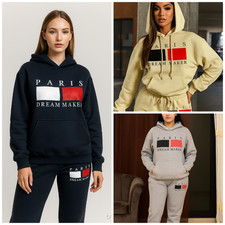 Womens Ladies Tracksuit Fleece