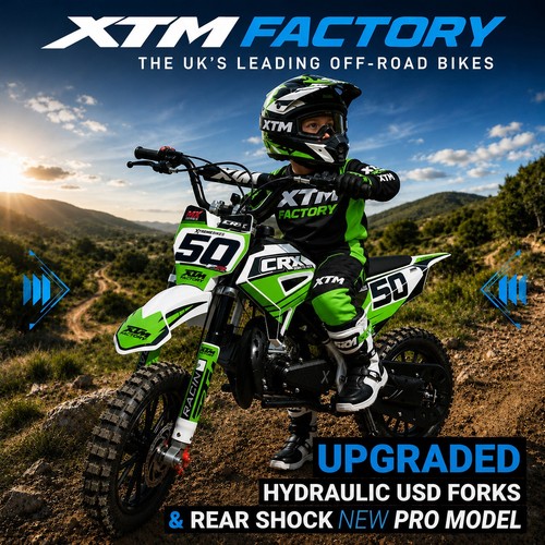 Xtm crx 2026 kids - kids, 50cc