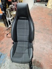 MERCEDES A CLASS W176 FRONT LEFT PASSENGER SIDE HALF LEATHER SEAT 2013-2018