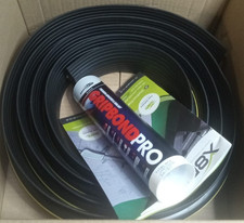 Stormguard Garage Door Bottom Seal Threshold Kit – 2.5m Rubber Ramp Weather