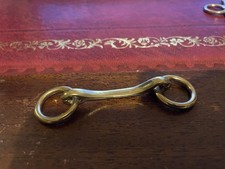 BRASS ROCKING HORSE BIT FOR