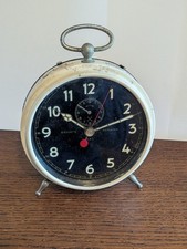 H.A.C. Goliath Repeater Alarm Clock, Military Style, Working