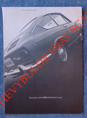 1968 fiat 850 fastback - fiat,