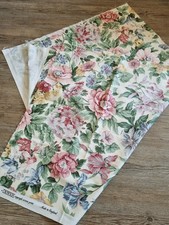 Fabric Remnant Crowson "Faversham" Screen Printed Floral England 137x111cm