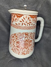 Antique mintons jug with lid - mintons,