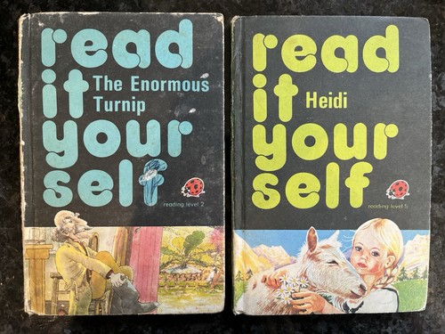 Vintage ladybird read - read, it