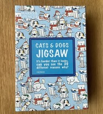 Marks And Spencer Cats & Dogs Christmas Jigsaw Puzzle 150 Pieces New Sealed 