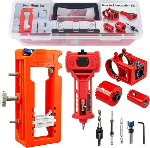 All one door hinge jig - all-in-one,