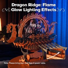 ROKR 3D Wooden Viking Dragon