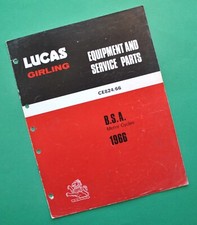 1966 BSA Motorcycle Manual