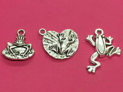 Tibetan silver frog - silver,