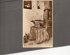 Scotland Gretna Green famous old blacksmiths anvil U/P a073
