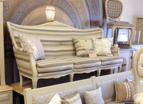 French rococo chaise clear - rococo, to