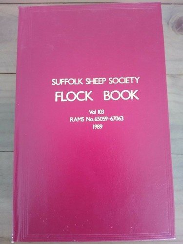 Suffolk sheep society - suffolk, –