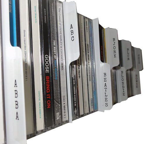 Vinyl guru dividers - vinyl, cd