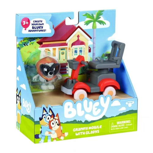 Bluey grandma muffin figure - grandma,