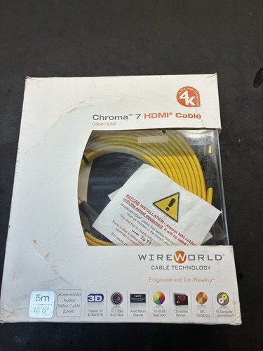 Wireworld chroma hdmi cable - wireworld,