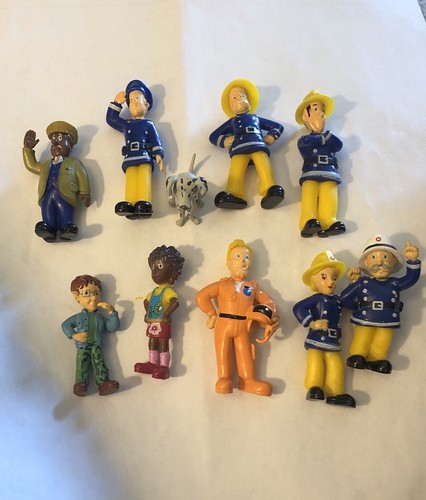 10pc fireman sam - fireman, cartoon