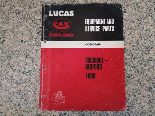 Lucas spare parts - lucas, list