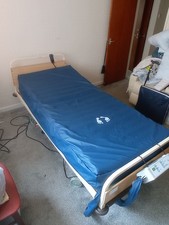 Hospital Profiling Electric Adjustable Single Bed with bariatric air mattress