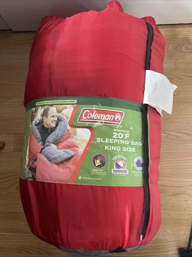 Coleman montauk sleeping bag - coleman,