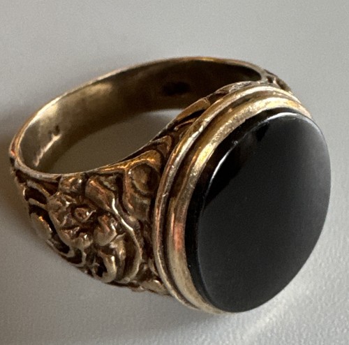 Gents 9ct yellow gold - gents,