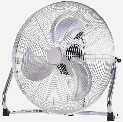 Homcom metal floor fan - floor, 51cm