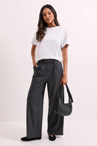 Dorothy perkins grey - wide, leg