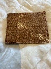 Men’s Wallet: Genuine Python