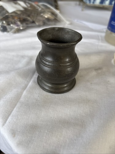 Pewter half gill - pewter,
