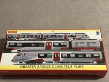 Hornby R3964 Greater Anglia Class 755/4 'FLIRT' 4-Car Train Pack Brand New