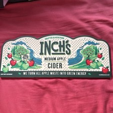Inch's Cider rubber Beer Matt