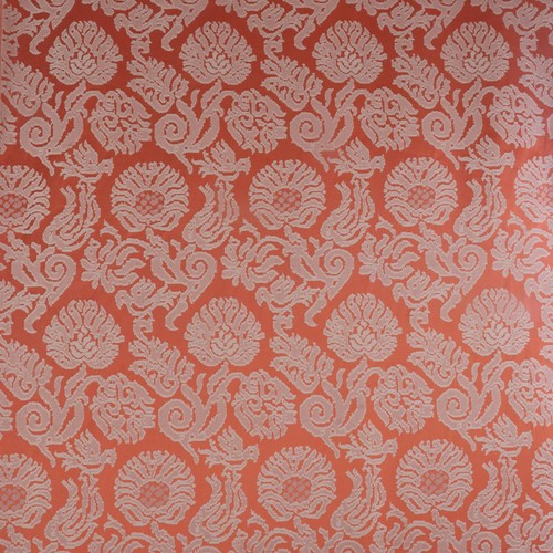 Chess burkan velvet red - chess, fabric
