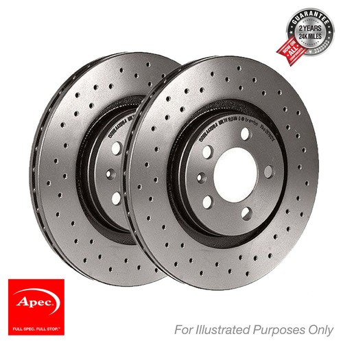 Brake discs vented - vented, drilled