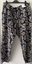 BNWT Matalan Papaya Navy Print
