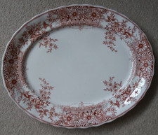 Victorian meat/turkey plate