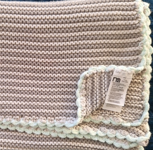 Mothercare grey blanket - mothercare,