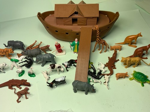 Noah ark miniature playset - noah's,