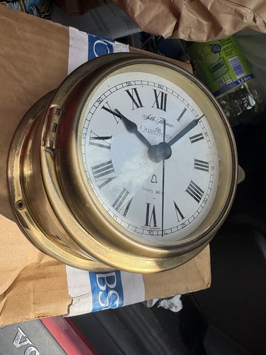 Vintage brass seth thomas - vintage,