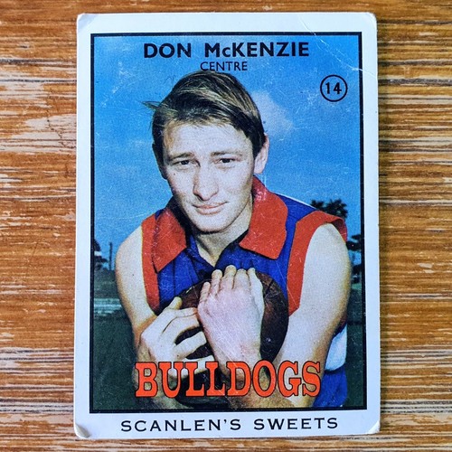 1968b scanlens vfl - scanlens, afl