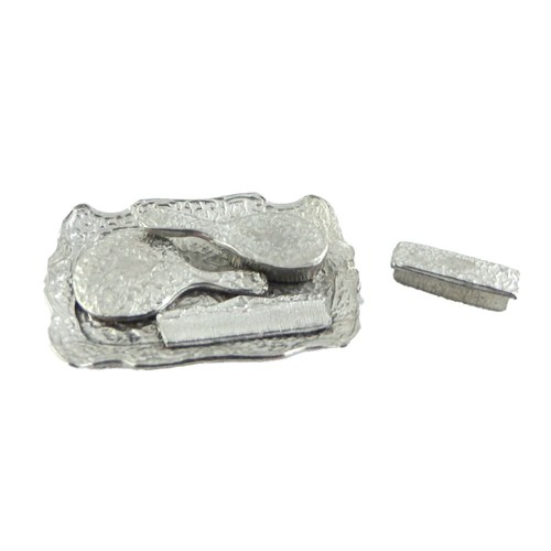 Dolls house silver dressing - dolls,
