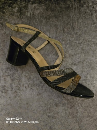 Vera pelle strappy - vera, gold