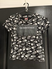 Black and White North Face