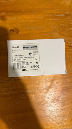 Mini afdd rcbo 32a - 32a, 30ma