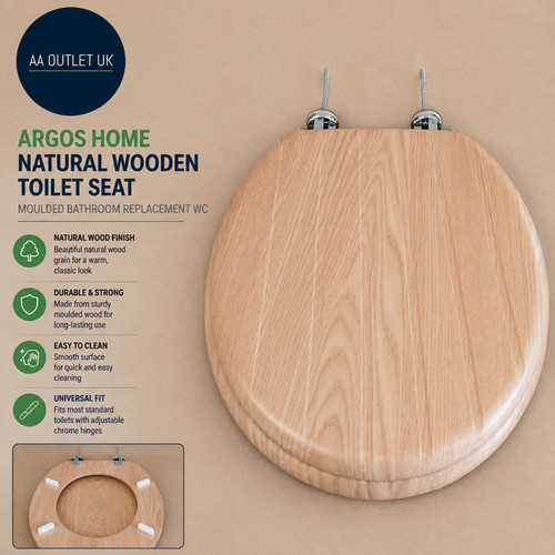 Argos home natural wooden - home,