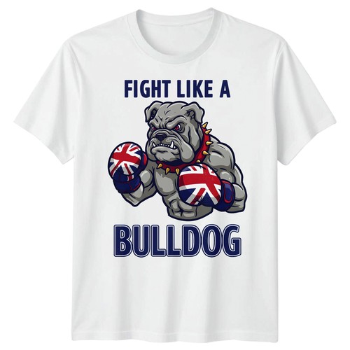 Union jack bulldog shirt - jack, t-shirt