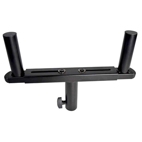 Qtx adjustable twin 35mm - adjustable, pole