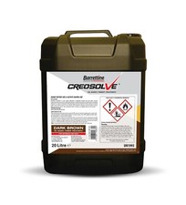Barrettine Creosolve Dark Brown Timber Treatment Creocote Creosote Sub 20L